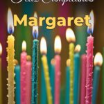 feliz cumpleaños margaret