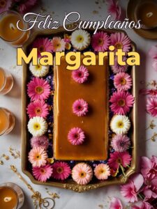 Feliz cumpleaños margarita