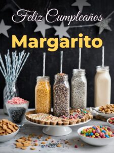 Feliz cumpleaños margarito
