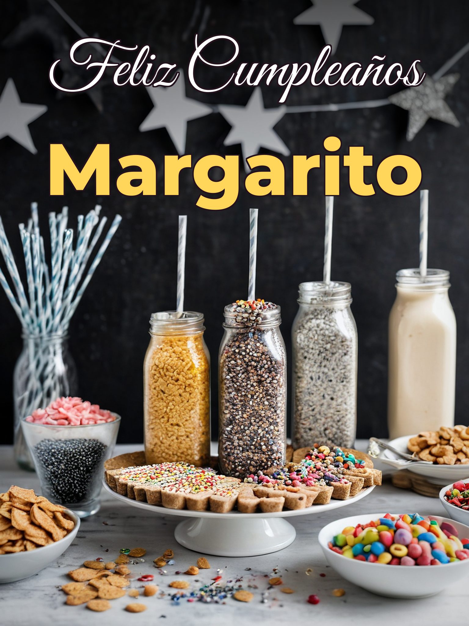 Feliz cumpleaños margarito