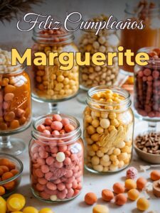 Feliz cumpleaños marguerite