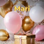 feliz cumpleaños mari