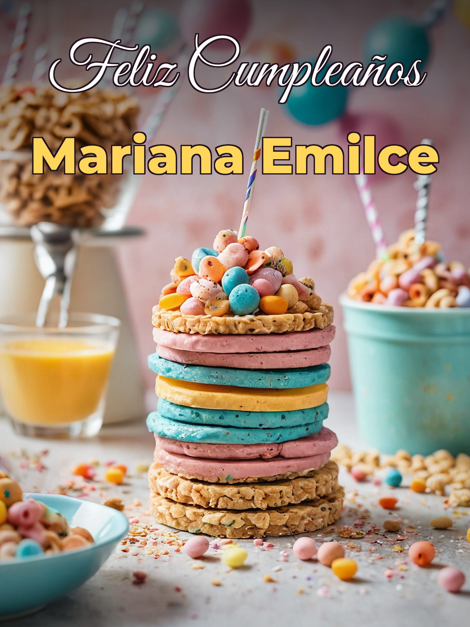 Feliz cumpleaños mariana emilce