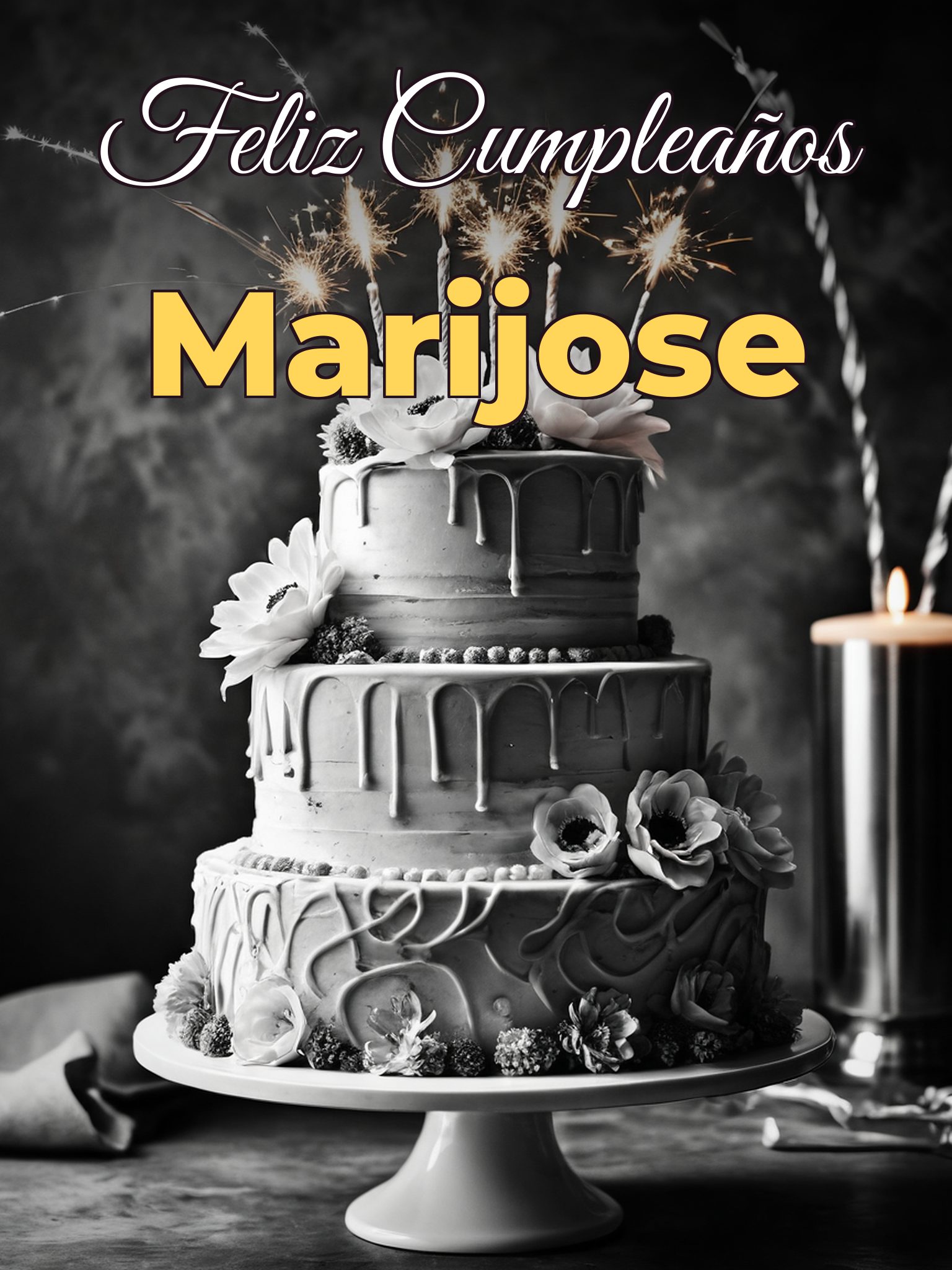 Feliz cumpleaños marijose