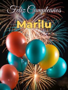Feliz cumpleaños marilu