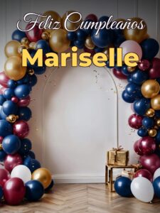 Feliz cumpleaños mariselle