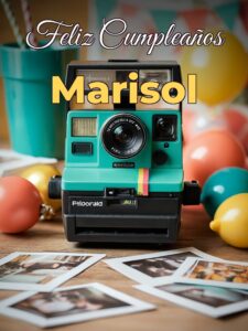 Feliz cumpleaños marisol