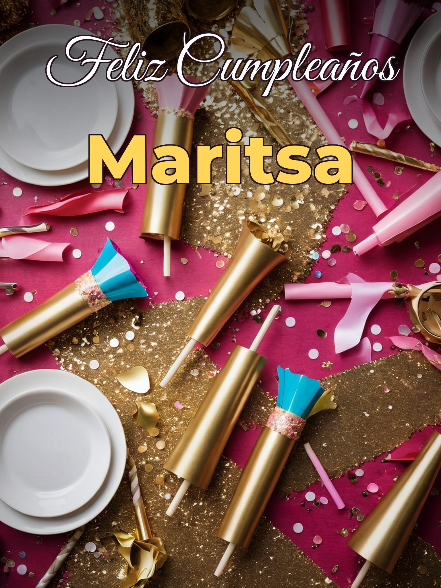 Feliz cumpleaños maritsa