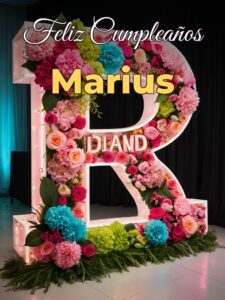 Feliz cumpleaños marius