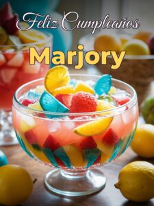 Feliz cumpleaños marjory