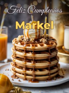 Feliz cumpleaños markel