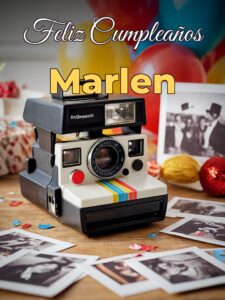 Feliz cumpleaños marlen