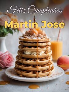 Feliz cumpleaños martin jose