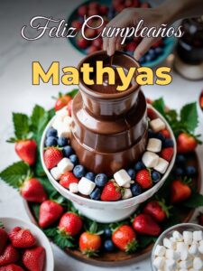 Feliz cumpleaños mathyas