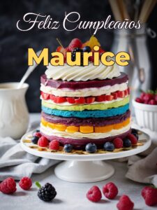 Feliz cumpleaños maurice