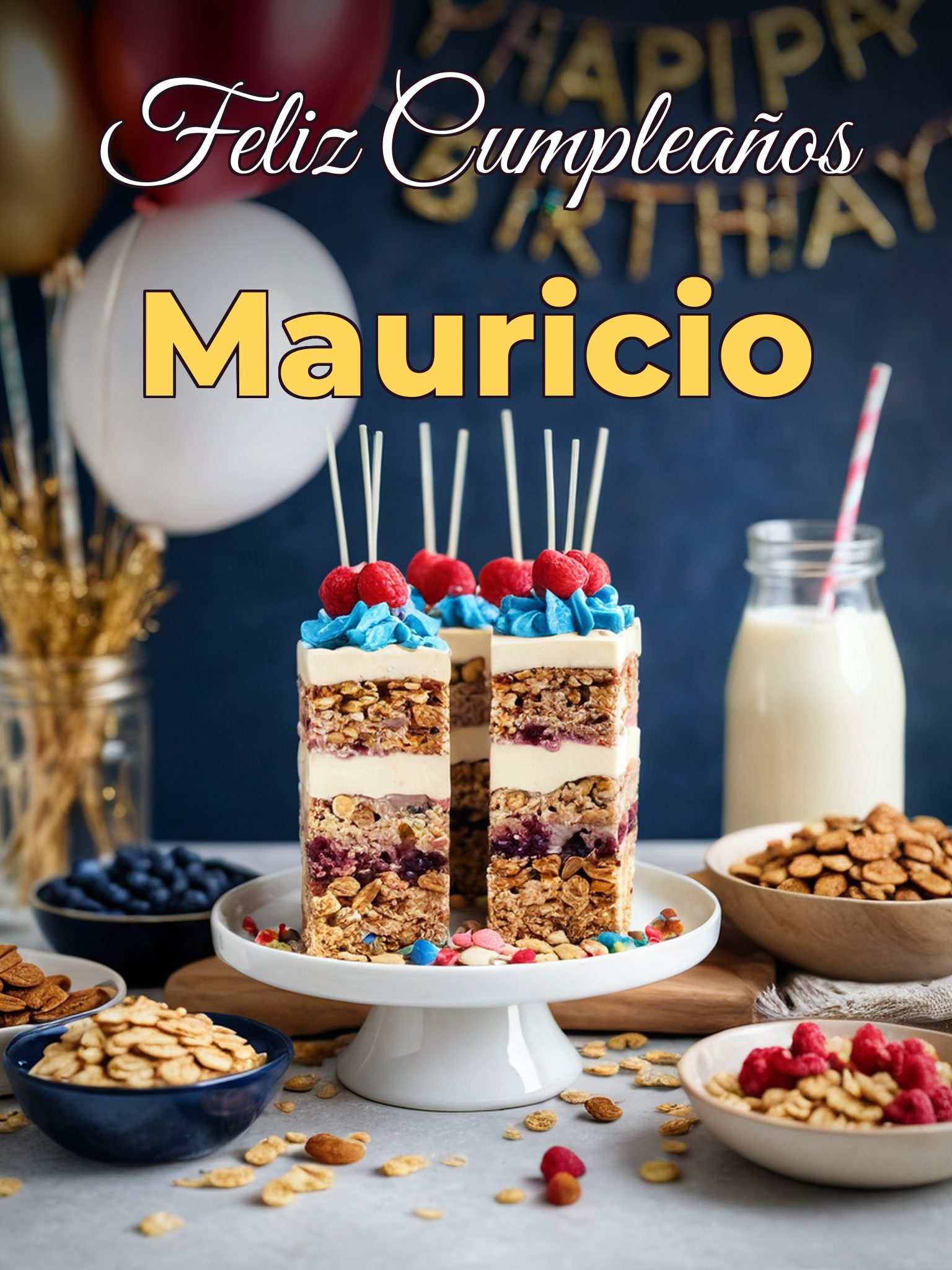 Feliz cumpleaños mauricio