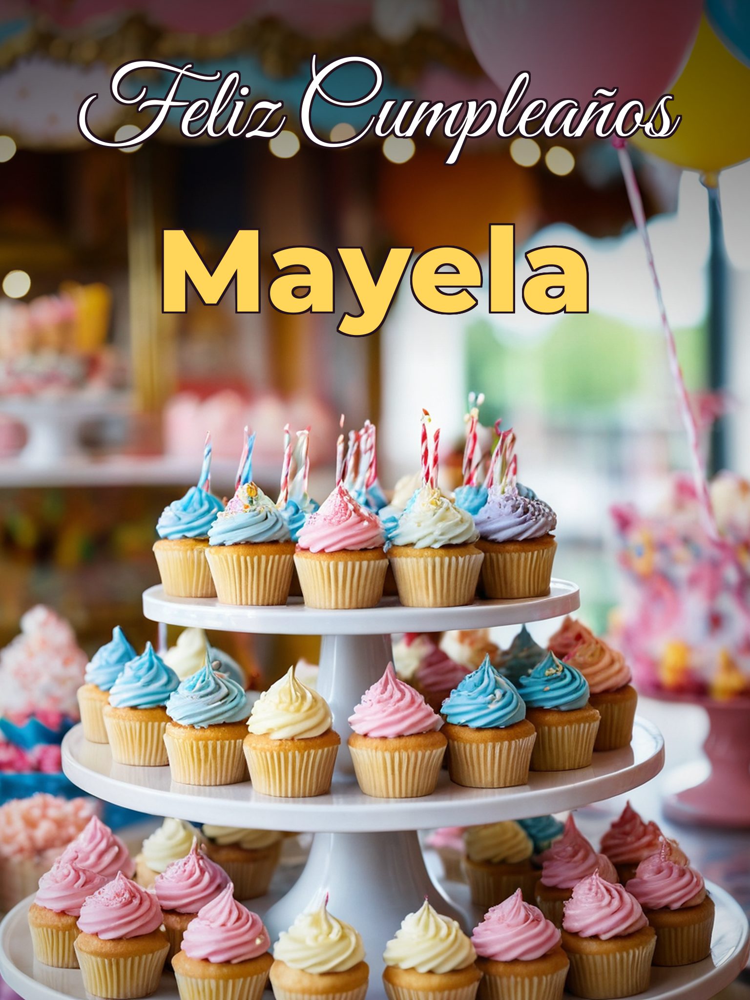 Feliz cumpleaños mayela