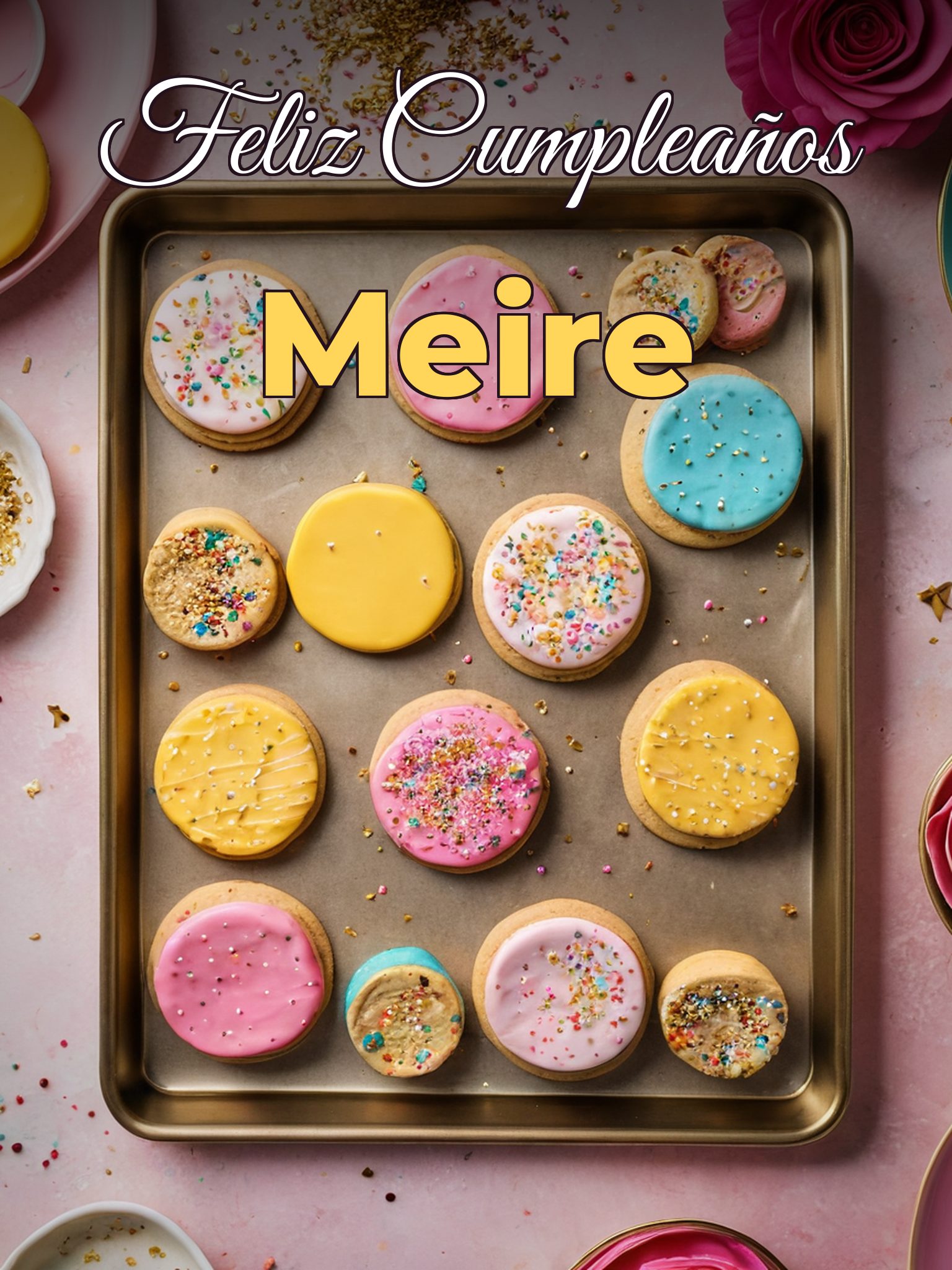 Feliz cumpleaños meire