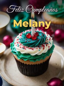 Feliz cumpleaños melany