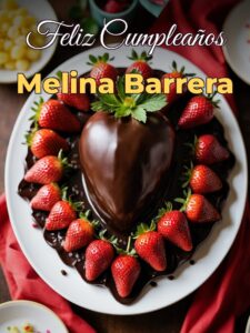 Feliz cumpleaños melina barrera