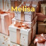 feliz cumpleaños melisa