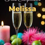 feliz cumpleaños melissa