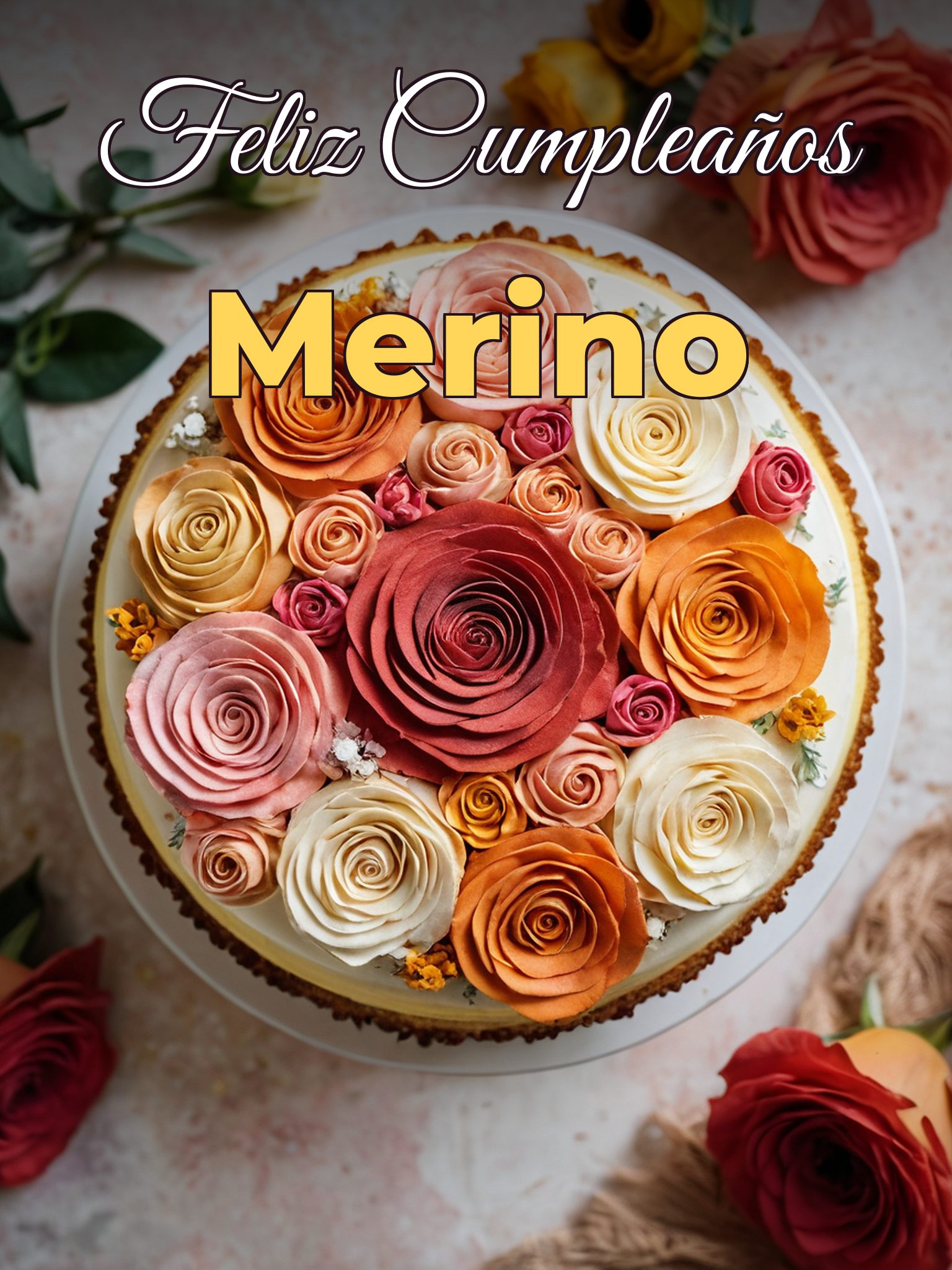 Feliz cumpleaños merino