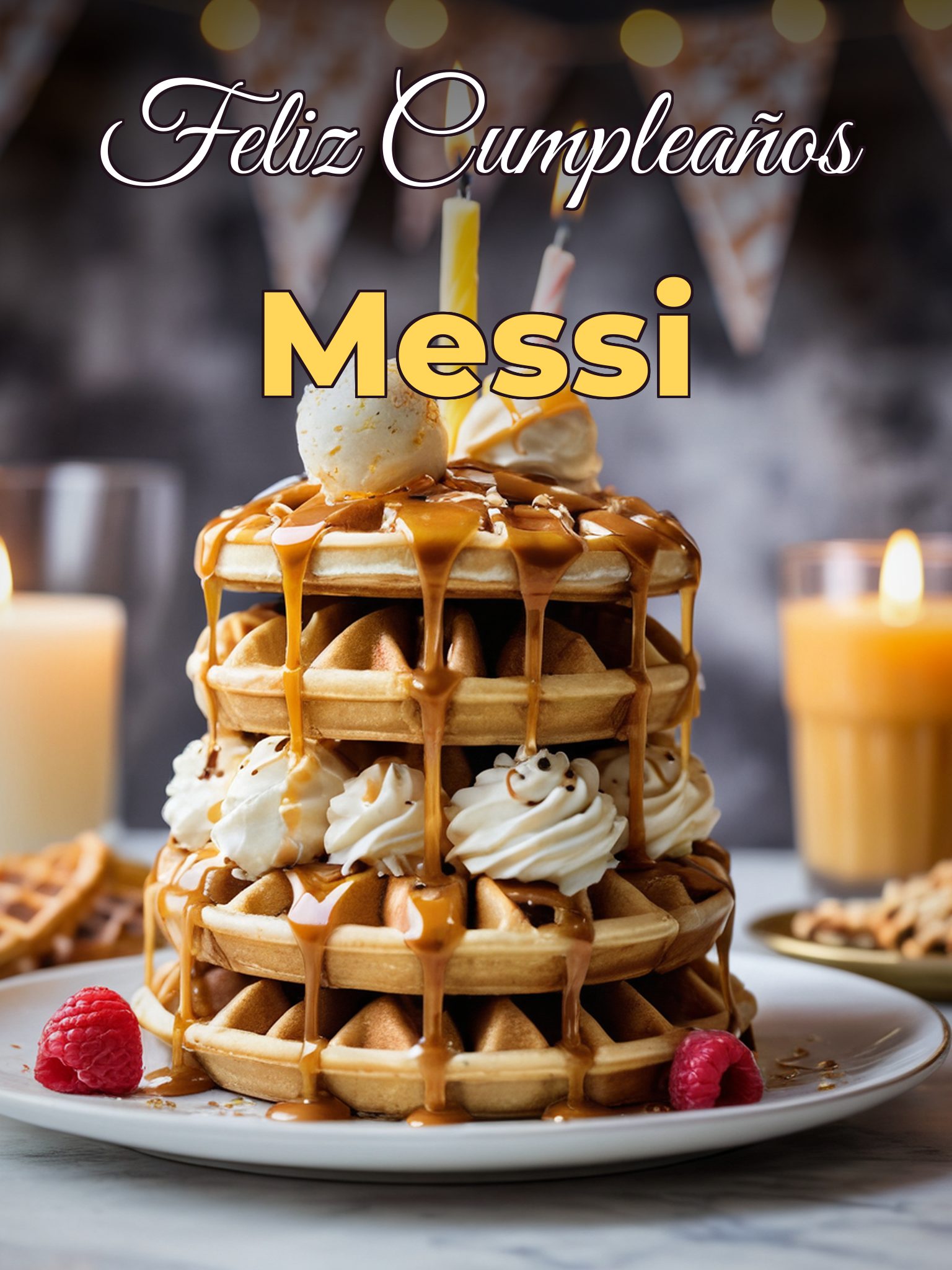 Feliz cumpleaños messi