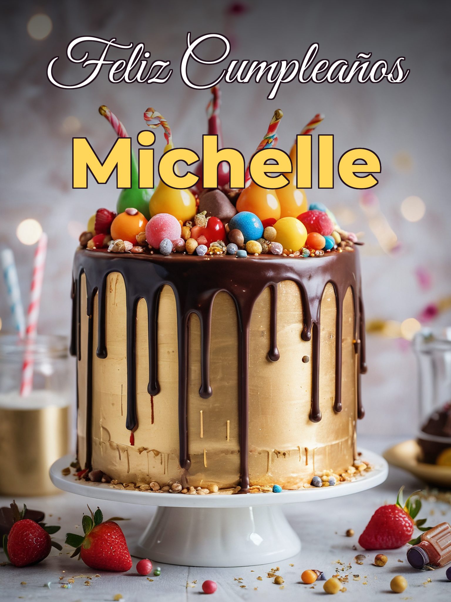 Feliz cumpleaños michelle