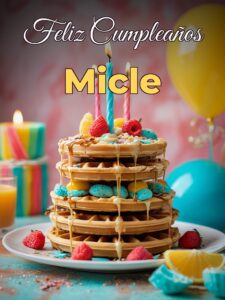Feliz cumpleaños micle
