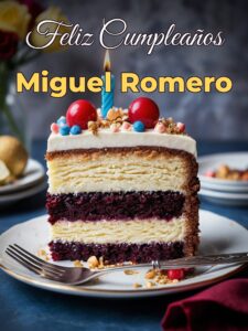 Feliz cumpleaños miguel romero
