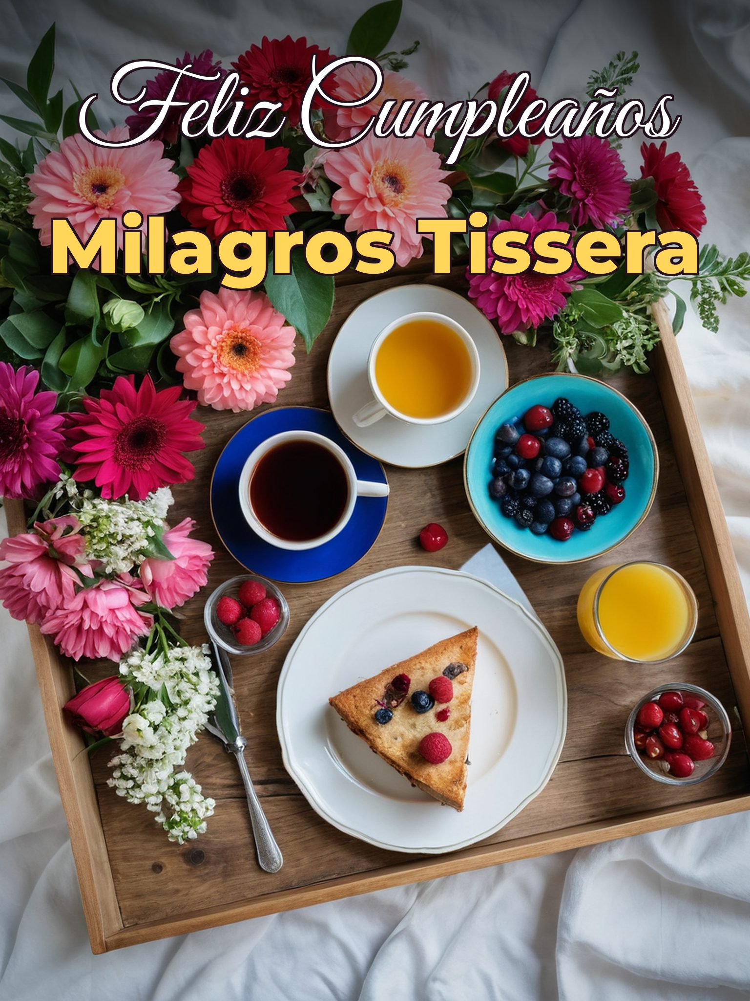 Feliz cumpleaños milagros tissera