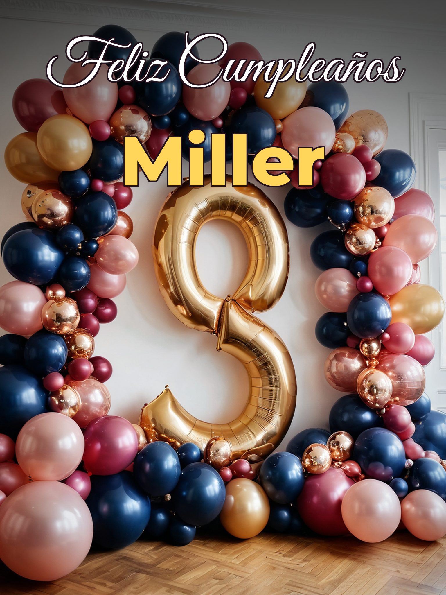 Feliz cumpleaños miller