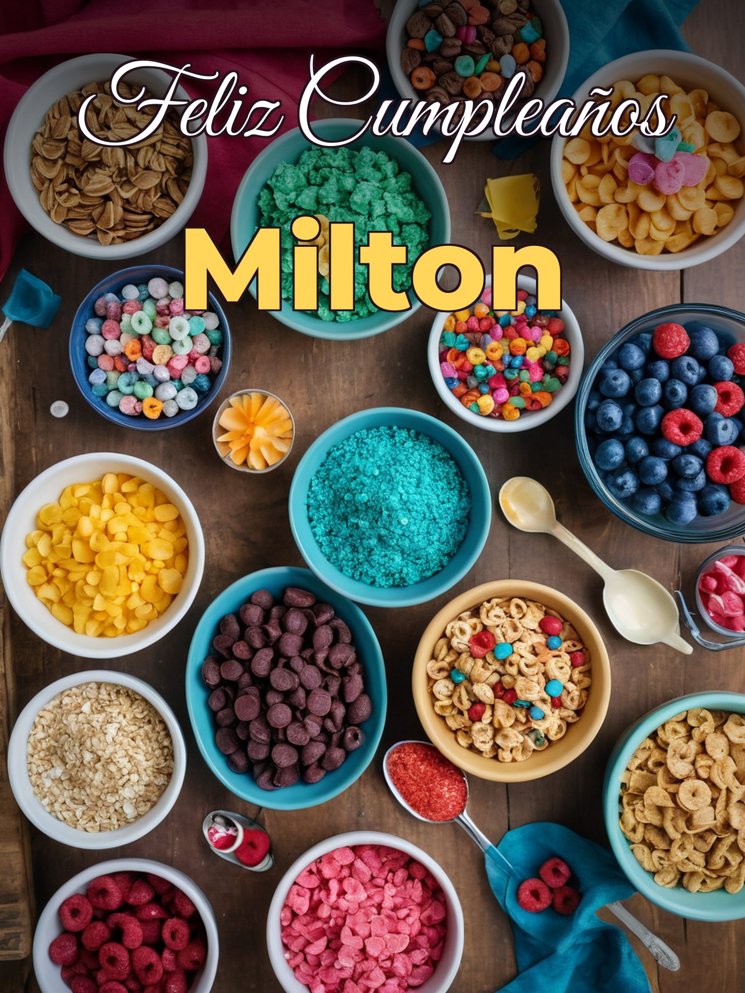 Feliz cumpleaños milton