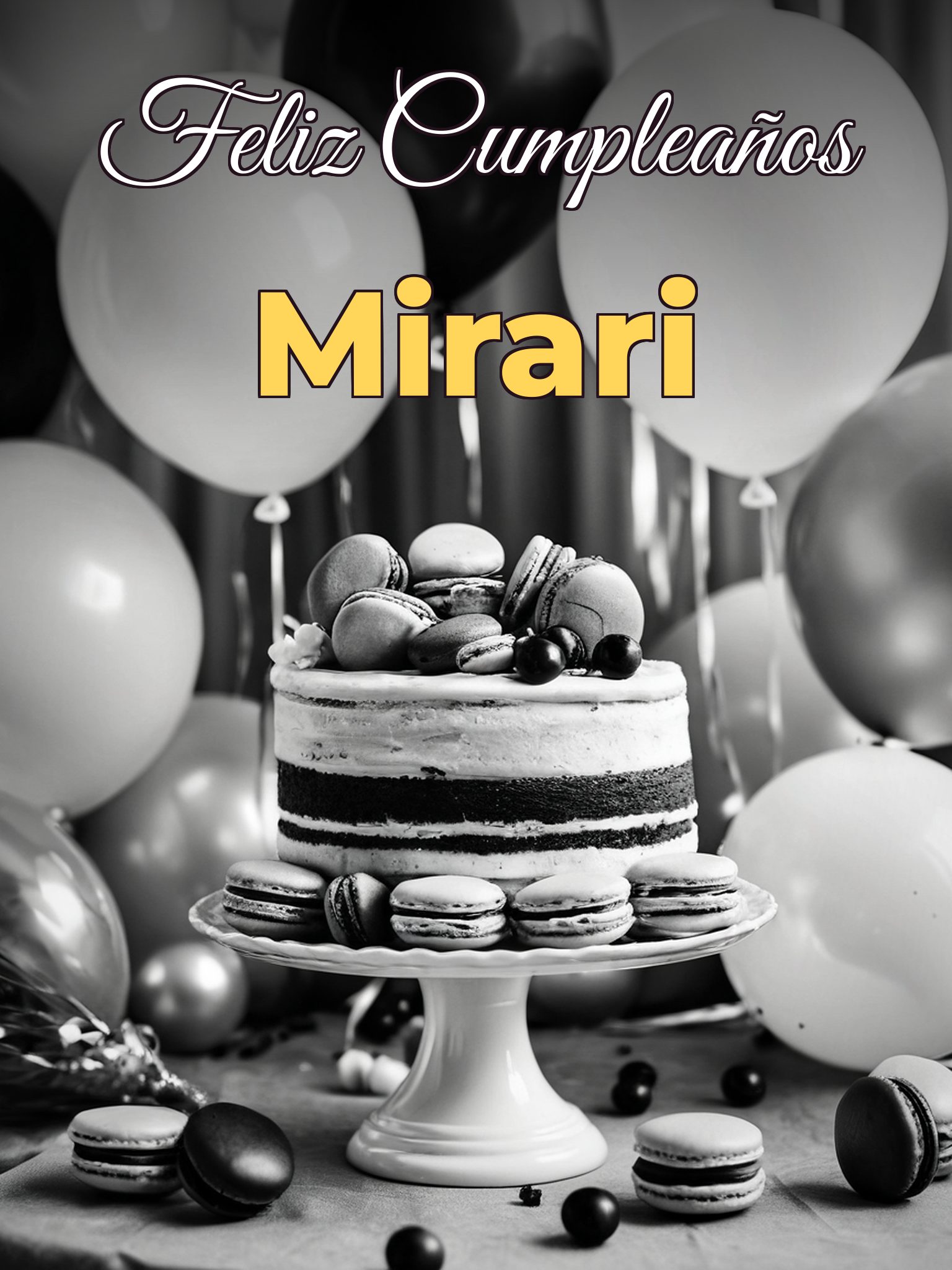 Feliz cumpleaños mirari