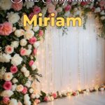 feliz cumpleaños miriam