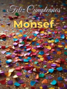 Feliz cumpleaños monsef