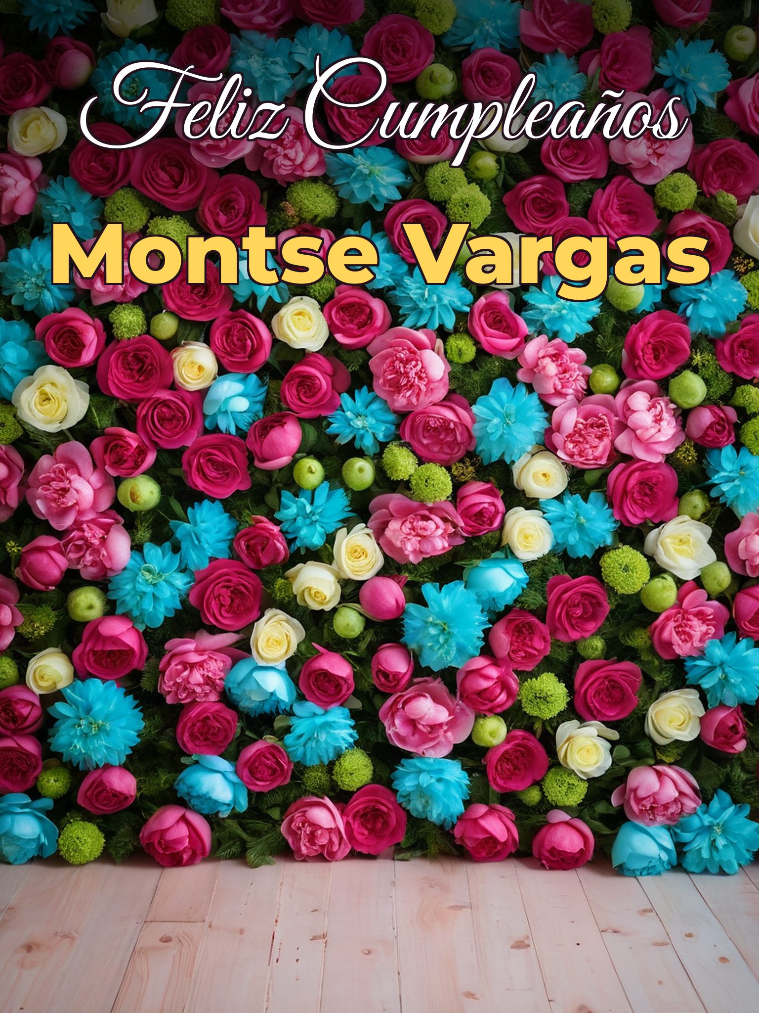 Feliz cumpleaños montse vargas