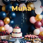 feliz cumpleaños muha
