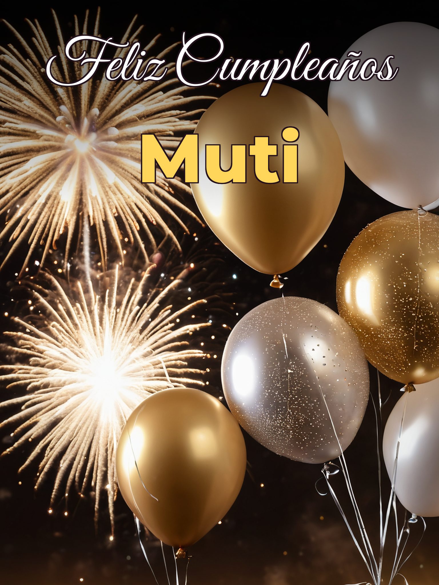 Feliz cumpleaños muti