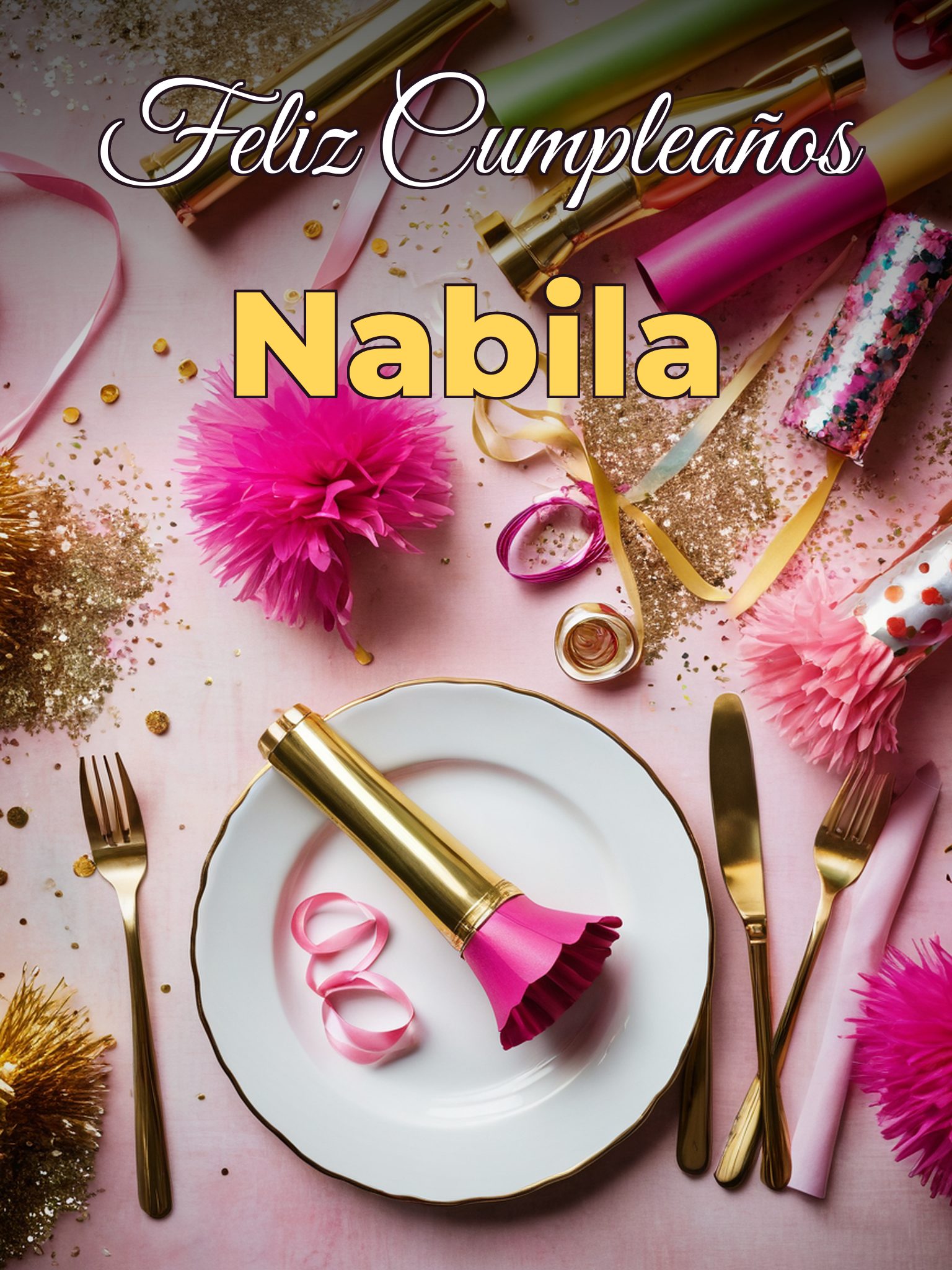 Feliz cumpleaños nabila