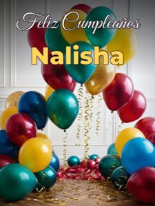 Feliz cumpleaños nalisha