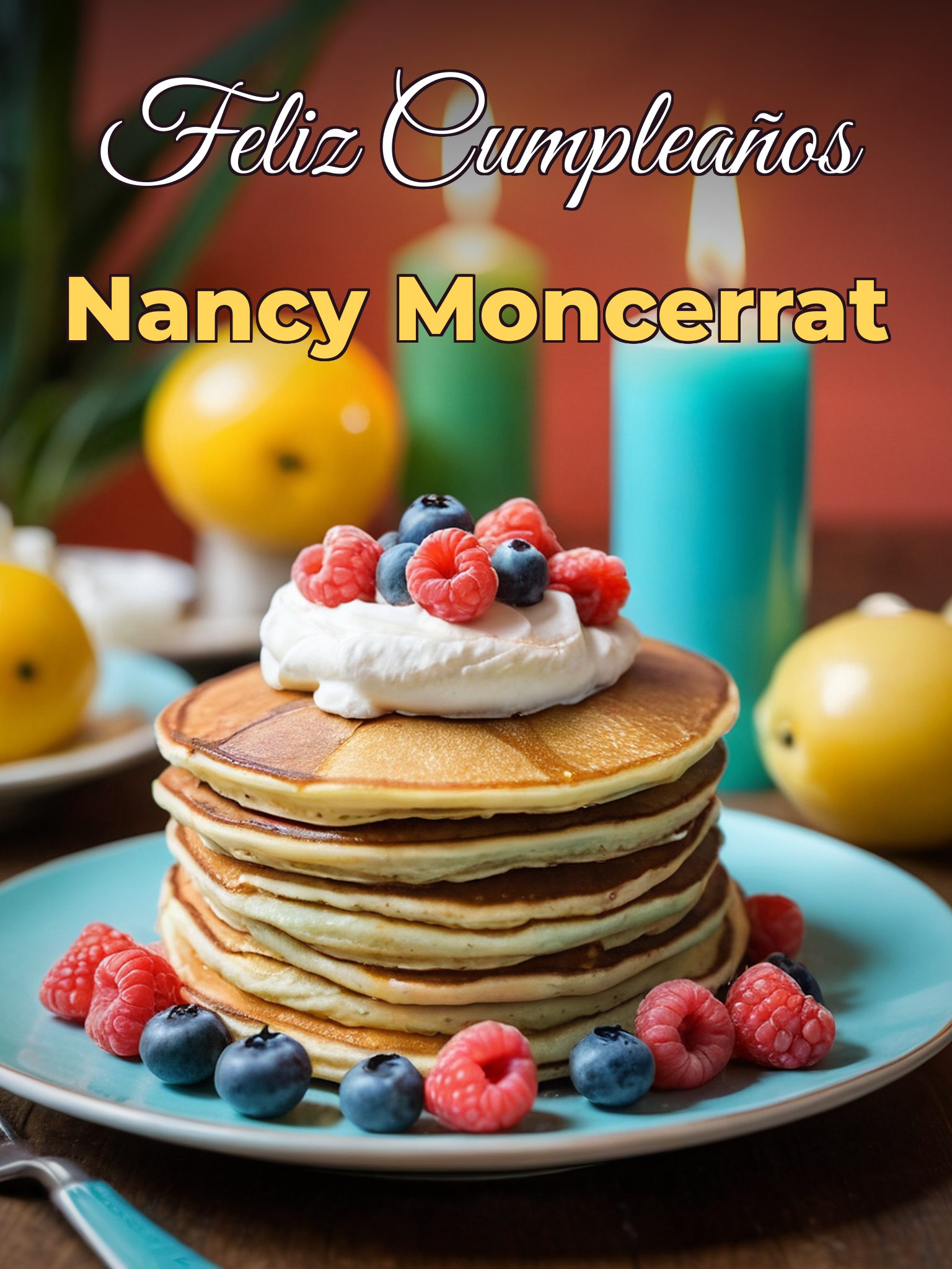Feliz cumpleaños nancy moncerrat