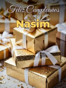 Feliz cumpleaños nasim