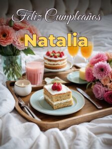 Feliz cumpleaños natalia