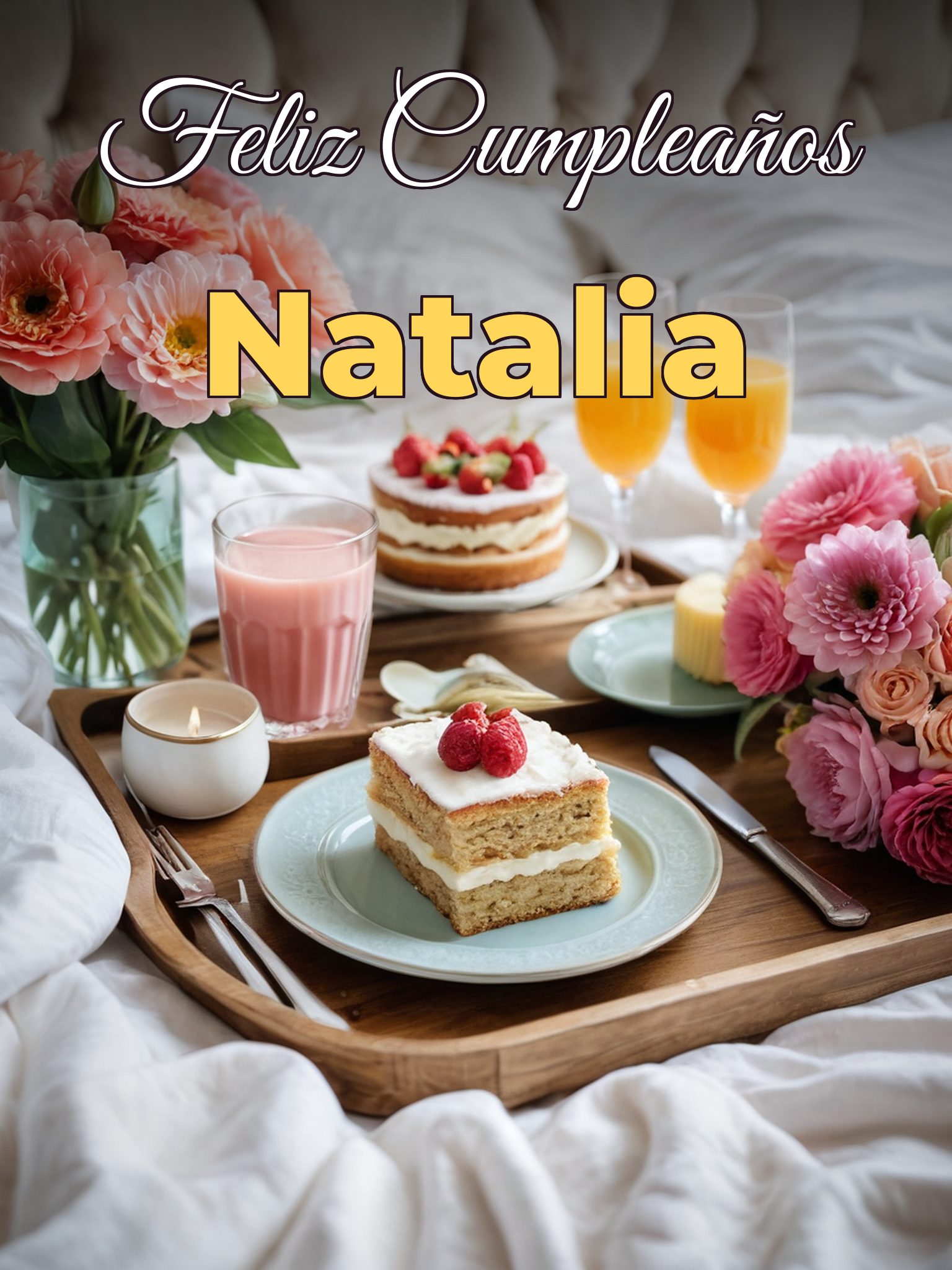 Feliz cumpleaños natalia