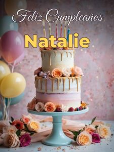 Feliz cumpleaños natalie