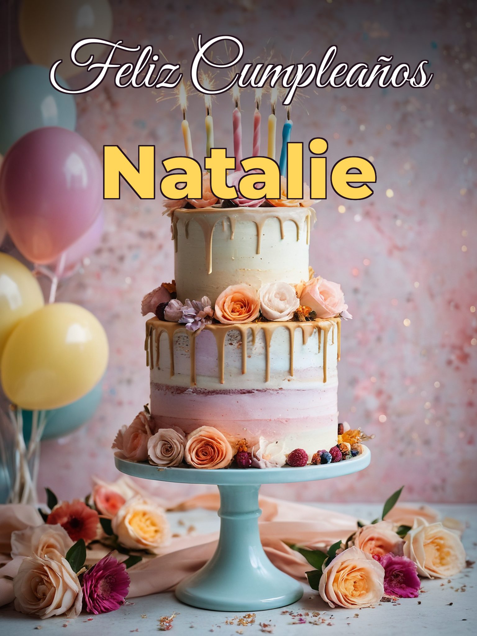 Feliz cumpleaños natalie