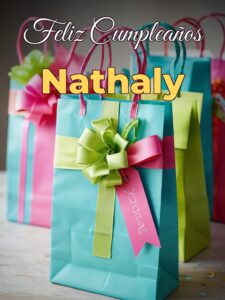 Feliz cumpleaños nathaly
