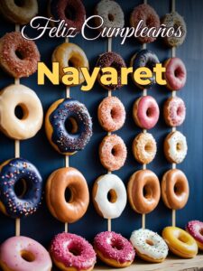 Feliz cumpleaños nayaret